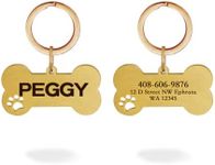 MEMOPAW Dogs ID Tags Personalized D