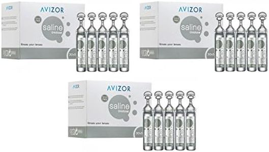 Unidose Saline by Avizor 30 x 5ml X3 Pack