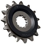 JT Sprockets JTF1381.16RB 16 Tooth Rubber Cushioned Front Countershaft Sprocket, Single