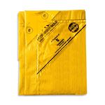 Tandhan Ecoraksha Gold Premium Multilayer Eco-Friendly Tarpaulin Sheet Waterproof Tirpal Heavy Duty 24 X 21 Ft Poly Tadpatri - Multipurpose 150 GSM Plastic Cover Tharpai, Thadika, Tarp (Yellow)