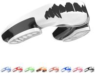 Reductro Mouthguard Slim Fit, Adults Sports Gum Shield Mouth Guard with case for Boxing, MMA, Rugby, Hockey, Karate, Judo and All Contact Sports. Fitting Technology. (White & Black)