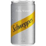 SCHWEPPES SODA WATER 150ML X 24