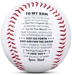 Chatquidort Baseball Stuff, Baseball Gifts for Boys 8-12, 21st Birthday Decorations, to My Son Baseball Gifts for Him Boys Men, for College Guys, Back to School, Birthday Gifts for Son