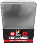 Card Armour 55pt Toploaders (25 Pack) Protection for Standard Collectable Trading Cards