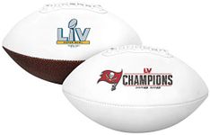 Super Bowl LV 2021 Champions Commemorative Football, Tampa Bay Buccaneers, Official Size