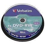 Verbatim DVD-RW 4.7Gb 4x Spindle 10