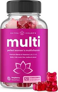 Women's Multivitamin Gummies | Vitamins A, B, C, D, E, Biotin, Folic Acid, Daily Multivitamin for Women, Berry | Chewable Women's Gummy Multivitamins | Bones, Brain, Heart, Immune & Energy Supplement