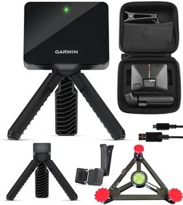 PlayBetter Garmin Approach R10 Golf Launch Monitor & Simulator Stand Bundle