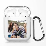 Personalised Custom Individual Soft TPU Clear Rubber Case Cover With Any Text, Photo, Picture, Image, Logo, Make Your Own Design For AirPods - Your Design - for AirPods 1 & 2