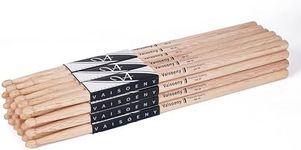 Vaisoeny Drum Sticks,5A Drumsticks,12 Pairs Classic Oak Wood Drumsticks for Drums, Professional Musical Instrument Percussion Accessories