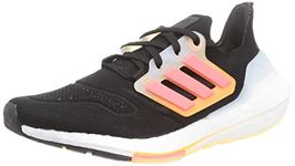 adidas Men's Ultraboost 22 Running Shoes, Core Black Turbo Flash Orange, 11 UK