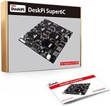 GeeekPi DeskPi Super6C for Raspberry Pi CM4 Cluster Mini-ITX Board for Raspberry Pi Compute Module 4 Mini ITX Clusterboard 6 RPI CM4 Supported, 89W Power Supply Included