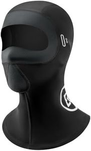 ROCKBROS Balaclava Face Mask, Thermal Balaclava Ski Mask for Winter, Full Face Cover Under Helmet Wear for Men Women, Windproof Head Mask, Neck Warmer for Cycling, Motorcycle, Skiing Black