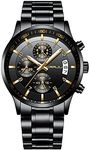 CRRJU Men's Fashion Luxury Casual S