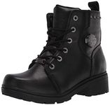 Harley-Davidson Footwear Womens Cynwood Motorcycle Riding Boot, Black, 10 M US