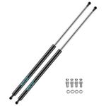 ARANA 28 inch Shocks 200LB Gas Struts Spring Props ST280M200 28 Struts Lift Supports 200lbs for Heavy Lids Door Snowmobile Trailer Cap Truck Tonneau Cover (Support Weight: 180-220lbs ), 2 Pcs Set