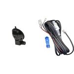 Escort EZ Mag Mount 0020081-1 + Direct Wire Power Cord 79-001059-01 for Radar Detectors