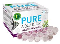 Evolution Aqua Pure Aquarium Waste Remover Fish Tank Gravel Cleaner - Bacteria Fish Tank Water Treatment and Aquarium Gravel Cleaner for Fish Tanks and Aquariums / 15 Ball Tub