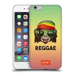 Head Case Designs Officially Licensed emoji® Reggae Music Soft Gel Case Compatible With Apple iPhone 6 Plus/iPhone 6s Plus