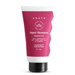 Arata 6-in-1 Super Shampoo | Prevents Hair loss | Restores pH Balance | Boosts Hair Thickness | Reduces Breakage | Fights Microbial Infections | Adds Shine | Shampoo For Women & Men | 150 ml