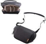 PGYTECH OneGo Solo V2 Camera Sling Bag, 10L Crossbody Camera Bag for Urban Travel Photographers, Mirrorless Camera Bag for Sony/Canon/Nikon/DJI Mavic/Air/Mini/Tripod/Laptop