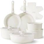 CAROTE 17pcs Pots and Pans Set, Non