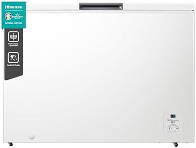 Hisense FC321D4AWLE Congelatore a Pozzo 248 L di capacità, Silenzioso 40 dB, Bianco, LxPxA 96,3x 63 x 84,7 cm