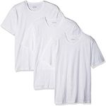 Hugo Boss Men's T-shirt Rn 3p Co 10145963 01 Undershirt, White, Large US