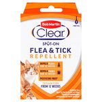 Bob Martin Clear Flea and Tick Spot On for Cats & Kittens From 12 Weeks