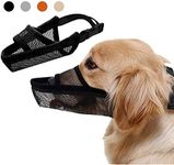 TANDD Dog Muzzle Soft Nylon Muzzle,