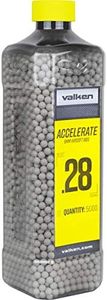 Valken Accelerate Airsoft BBS - 0.28G-5000CT-White