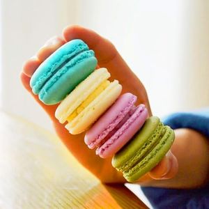Gourmet French Macaron Gift Box - 24 Assorted Macaron Flavors, Gourmet Cookie Gift Box, Macaroon