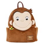 Loungefly Disney Curious George Plush Mini Backpack, Multicoloured, One Size, Classic