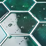 Livelynine 32-Tiles Peel and Stick Backsplash Green Emerald Wall Tiles Peel and Stick Waterproof Bathroom Tile Renter Friendly Kitchen Backsplash Tiles Heat Resistant Sink Back Splash Stick on Tiles