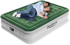 Zearna Air Mattress Queen with Buil