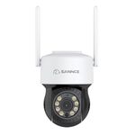 SANNCE PT 16x Digital Zoom 5MP Wireless Security Camera, Pan 350° Tilt 90° Outdoor IP Cam, 2-way Audio, Auto Tracking, Works with Alexa, Human Detection