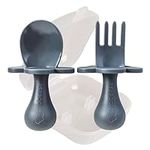 Grabease Toddler Spoon and Fork for
