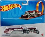 Hot Wheels Track Trucks, Rad Rider Rig Racing Rig 1:64 Scale, Works on Track 3+ Ys Age, Multi