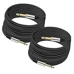 Yueyinpu Pack of 2 Guitar Cables 1/