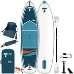 TAHE 10'6 Beach SUP-Yak 2-in-1 Inflatable Kayak + Paddle Board Complete Package Blue