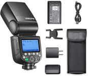 Godox V860III-N Flash for Nikon Camera Flash Speedlite Speedlight 7.2V/2600mAh Li-ion Battery, 2.4G Wireless HSS 1/8000 1.5s Recycle Time 10 Levels LED Modeling Light for Nikon (Upgraded V860II-N)