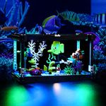 Vaodest LED Light Compatible with Lego 31122 Creator Fish Tank Set,Design and Configuration Compatible with Model 31122 (LED Light Only, Not Building Block Kit)