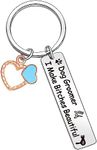 Dog Groomer Gifts Keychain for Women Men Dog Groomer I Make Bitches Beautiful Key Chain for Dog Hairdresser Groomers Appreciation Gift for Dog Hair Styler Christmas Gifts