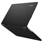 Spigen Urban Fit Designed for MacBook Air 13 inch Case 2024 M3 A3113, 2022 M2 A2681 Protective Premium Fabric Case - Black