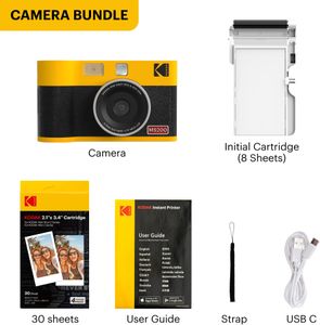 KODAK Mini Shot 2 ERA Instant Camera – Portable Photo Printer