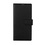 VEST Anti Radiation Wallet & Phone Case - Compatible Samsung Galaxy Note 10 - Certified EMF & RFID Protection + Drop & Impact Protection, 98% Less Radiation (Black Carbon Fiber)