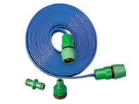 D K N 15m Flat Hose non-toxic extension for Caravan and Motorhome AQUASOURCE mains water