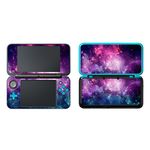 SKINOWN Vinyl Cover Decals Skin Sticker for New 2DS XL (Starry Sky Purple)