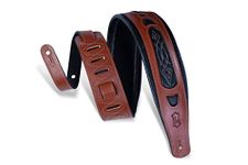 Levy's Leathers PM31-WAL 2.5-inch Leather Strap with Foam Pad,Walnut