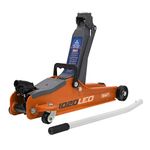 Sealey 1020Leo 2tonne Low Entry Short Chassis Trolley Jack - Orange